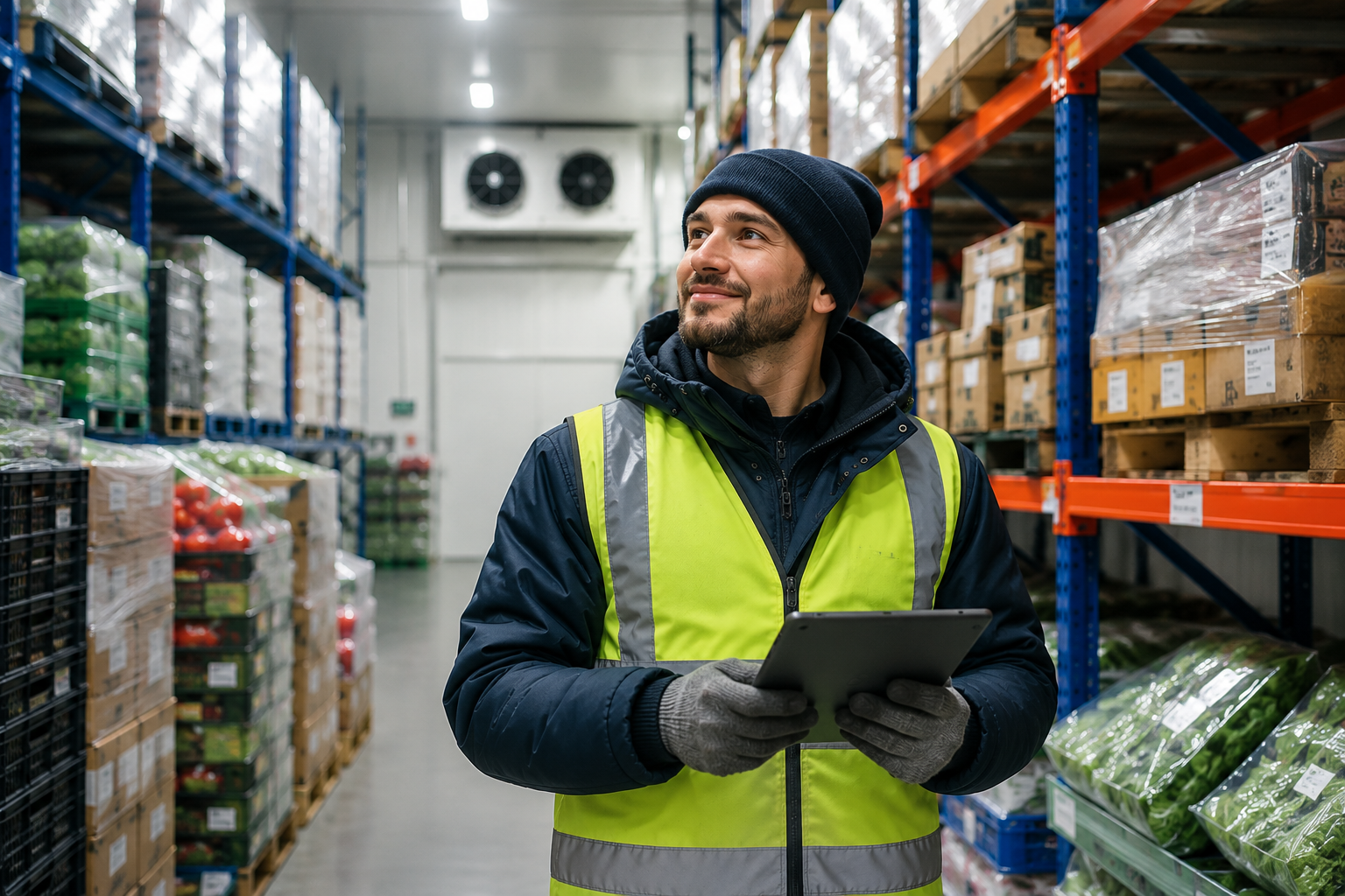 Fast WMS pick-confirm screen — FEFO lot allocation by earliest expiry